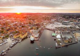 Svendborg tog turisterne med storm